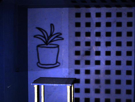 Experimente im blauen Farbraum